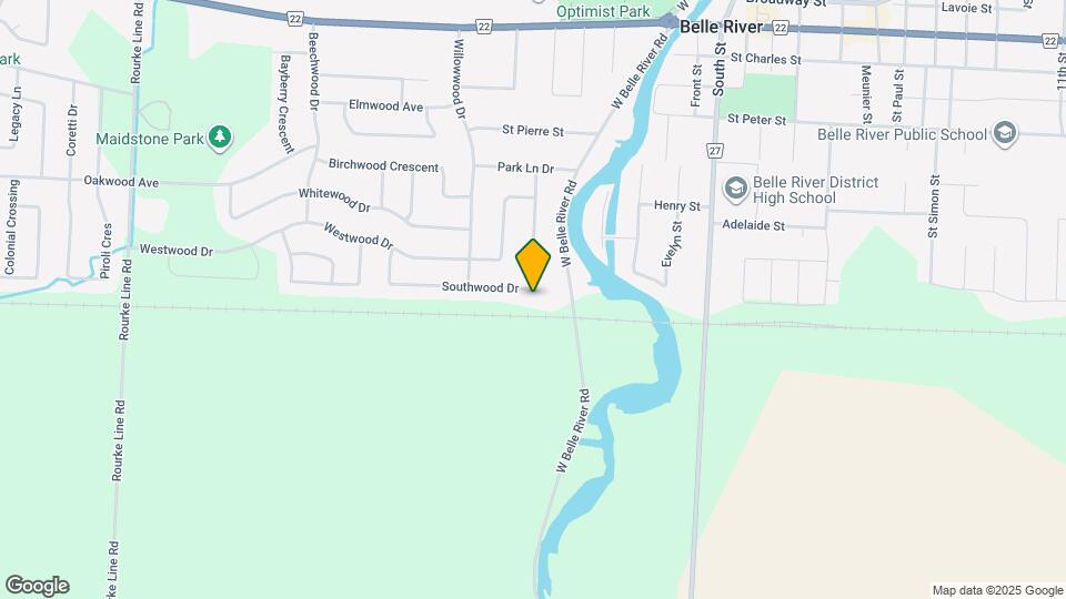 853 Southwood Dr Map and Location Details