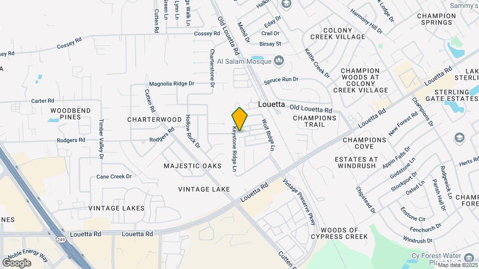 9254 Solvista Pass Ln Map and Location Details