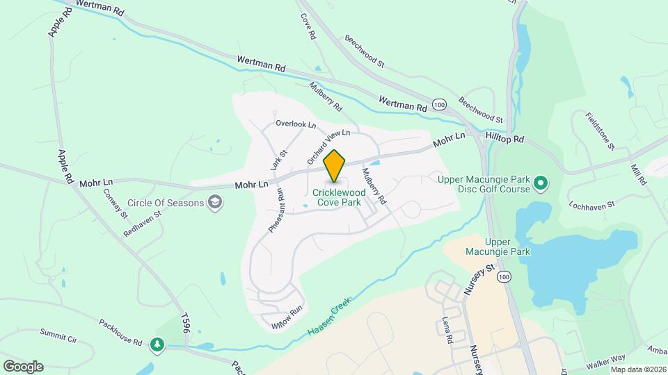 1984 Cricklewood Cv Mapa y Detalles de la Ubicación