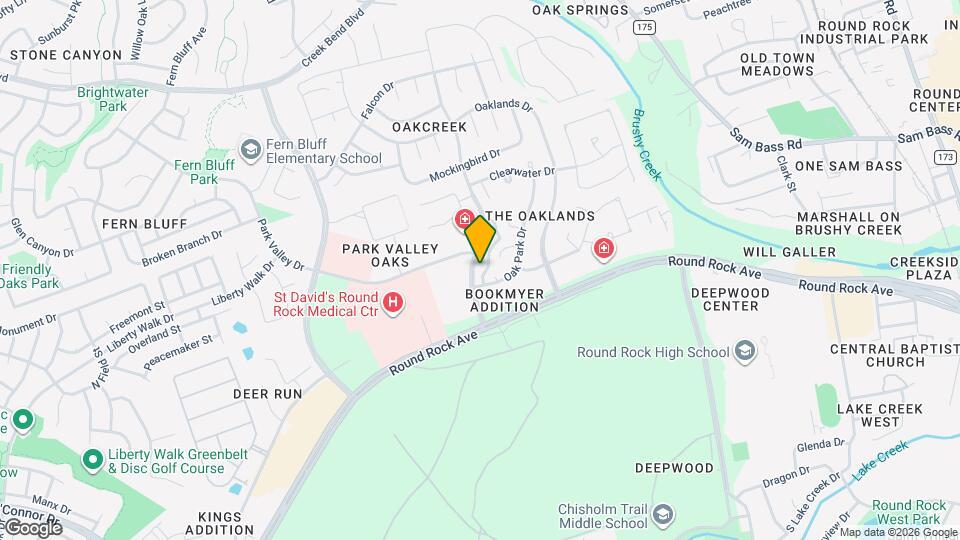 504 Oakwood Blvd Map and Location Details