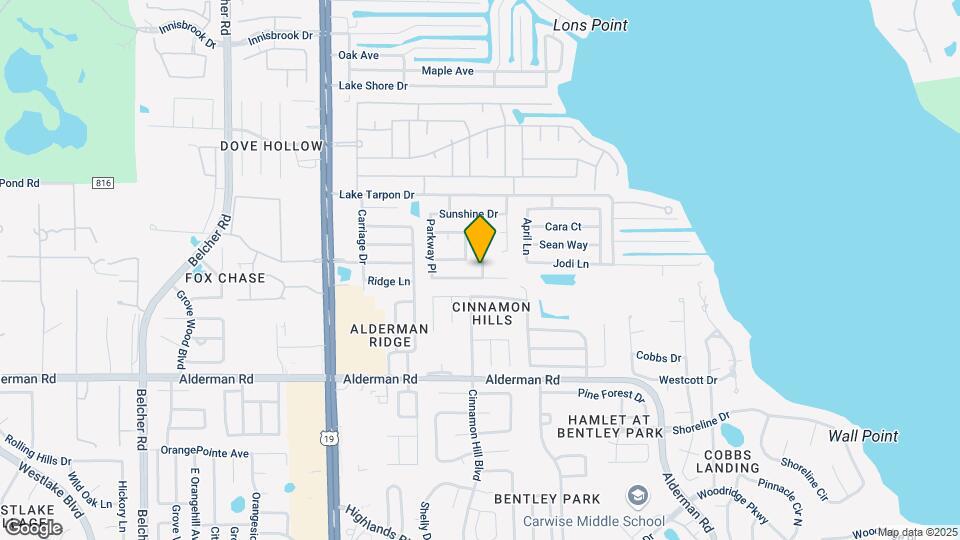 3219 Spanish Moss Ln Map and Location Details