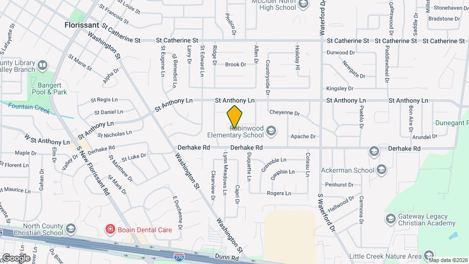 805 Robinwood Dr, Unit 11-15 Map and Location Details