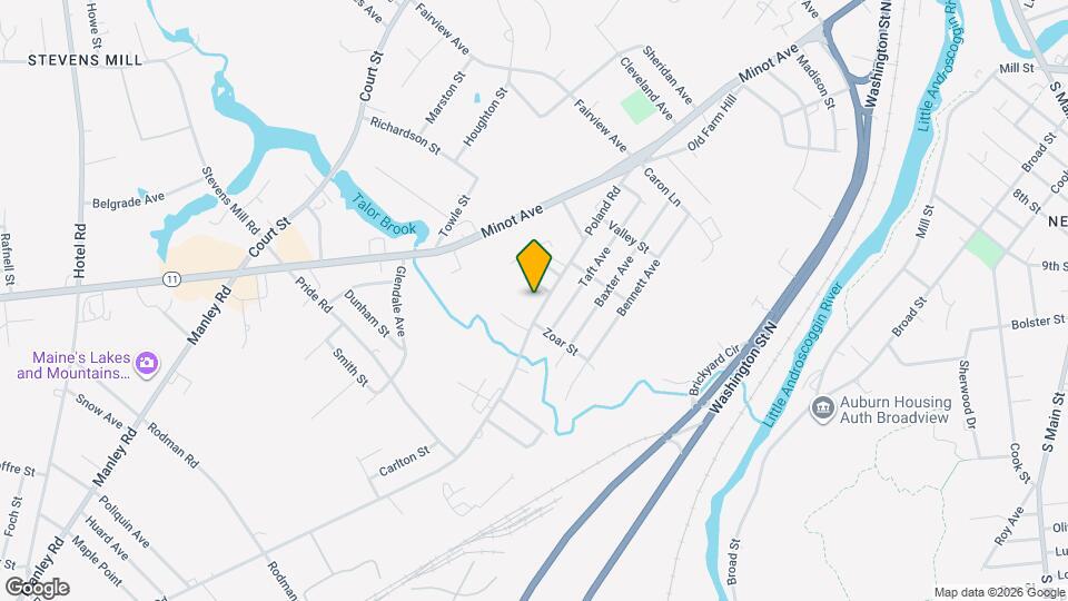 135 Poland Rd, Unit Unit3 Map and Location Details