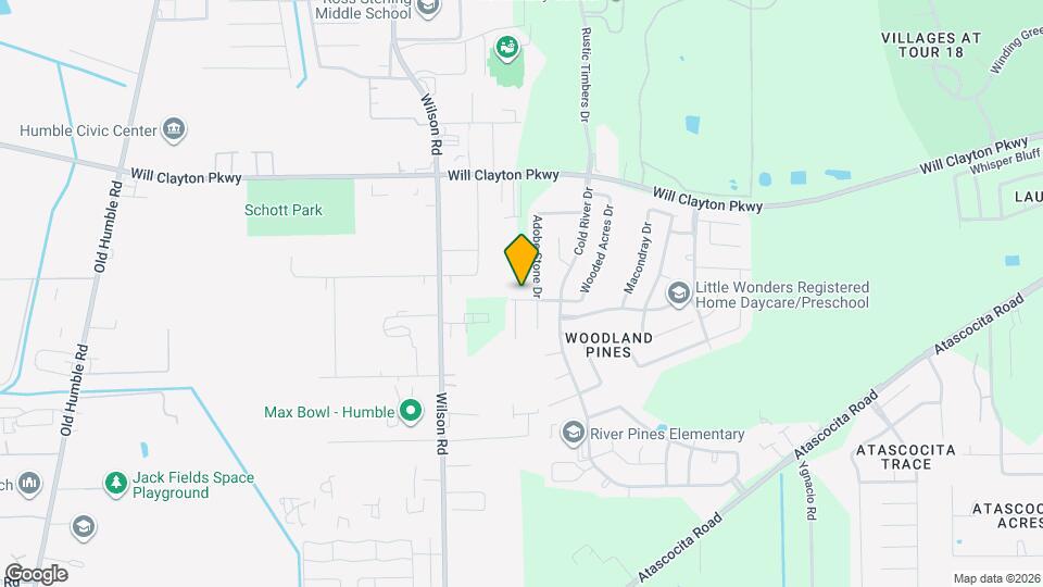 9219 Shaded Pines Dr Map and Location Details