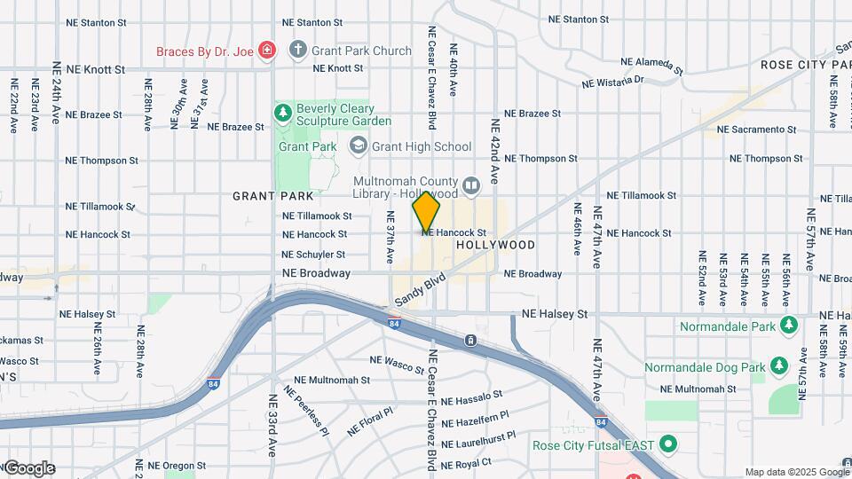 1825 NE 39th Ave Mapa y Detalles de la Ubicación