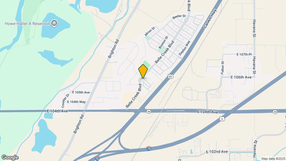 10572 Belle Creek Blvd Map and Location Details