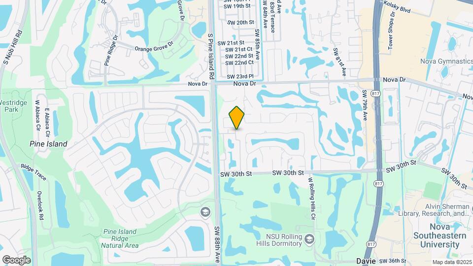 2800 SW 87th Ave Map and Location Details