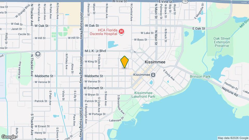 222 N Orlando Ave Map and Location Details