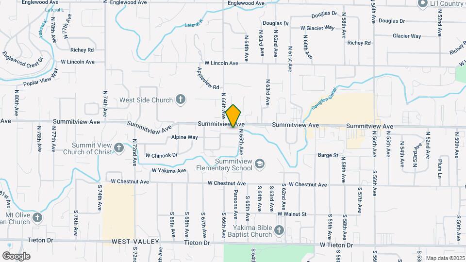 6505 Alpine Way Map and Location Details
