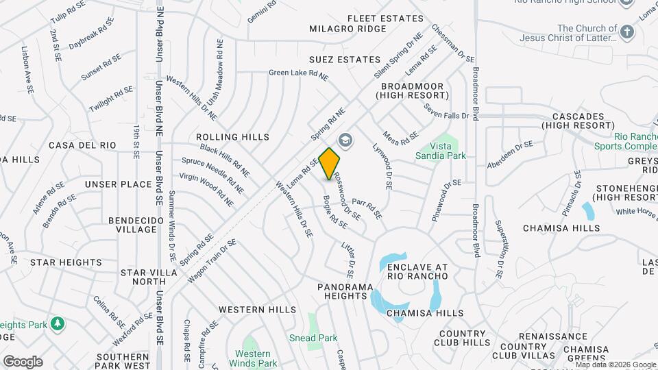 2517 Bogie Rd SE Map and Location Details