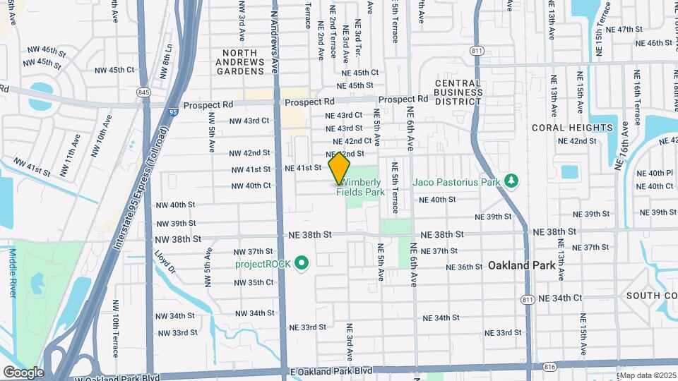 281 NE 40th St Map and Location Details