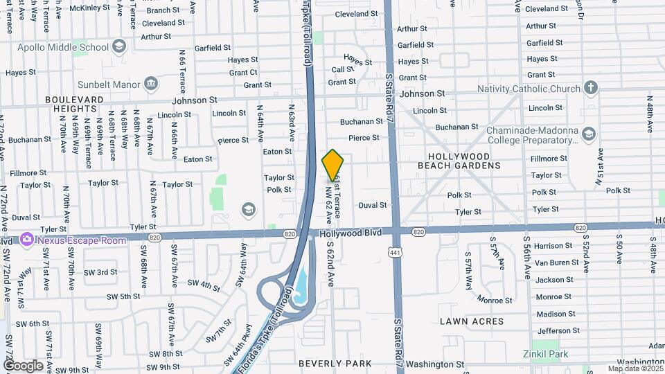 314-316 NW 61st Ter Map and Location Details