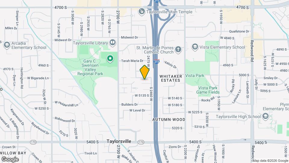 2504 W Pine Needle Pl Map and Location Details