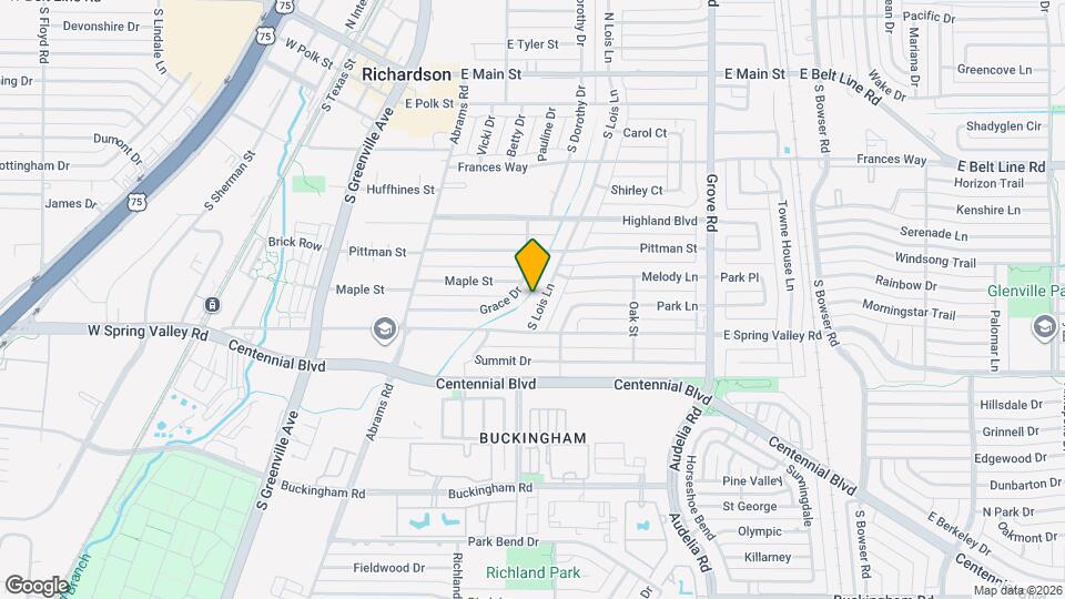 514 S Lois Ln Map and Location Details