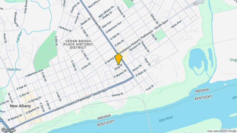 1617 King St Map and Location Details