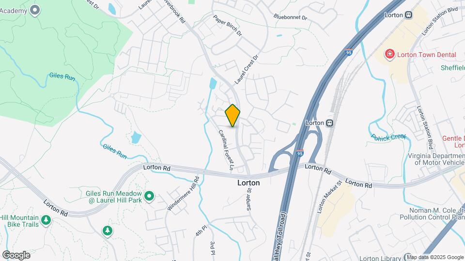 8216 Catbird Cir Map and Location Details