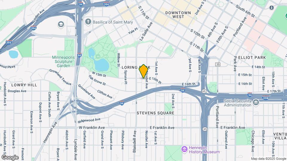 1500 Nicollet Mapa y Detalles de la Ubicación
