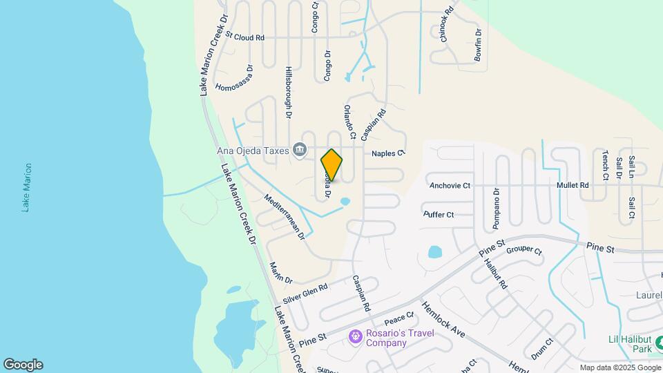 1421 Sarasota Dr Map and Location Details
