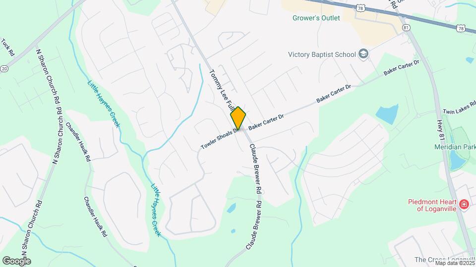 200 Towler Dr Map and Location Details