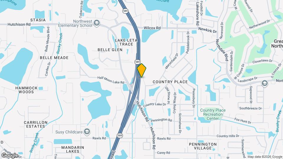 15908 Bridgewater Ln Mapa y Detalles de la Ubicación