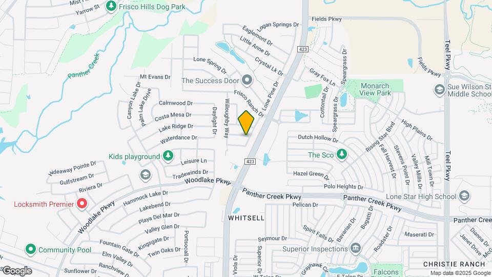 14701 Southview Trail Map and Location Details