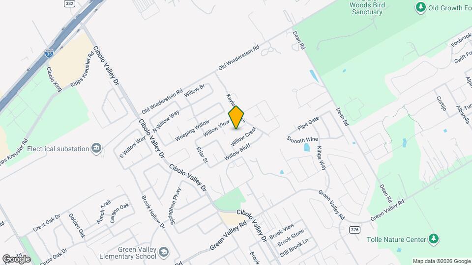 104 Bay Willow Map and Location Details