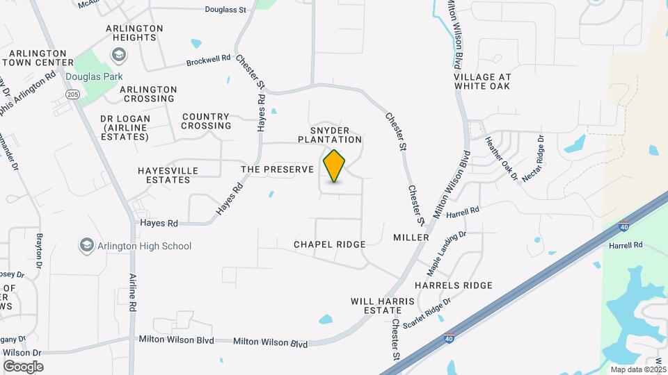 12242 Stately Oaks Cove Map and Location Details