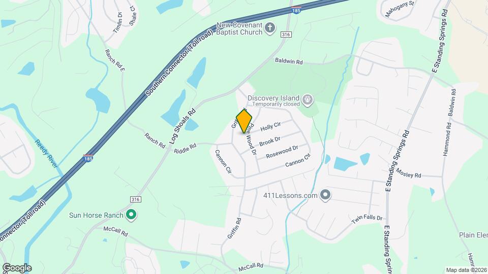 100 Pine Wood Dr Map and Location Details