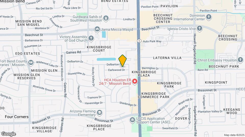 14718 Earlswood Dr Map and Location Details