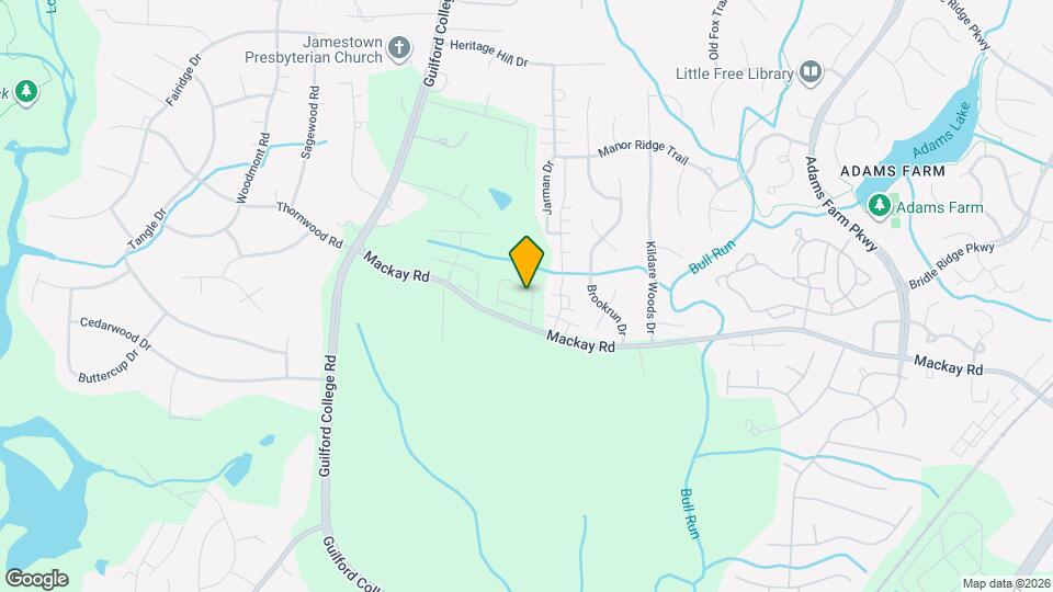 4001 Beckton Trl Map and Location Details