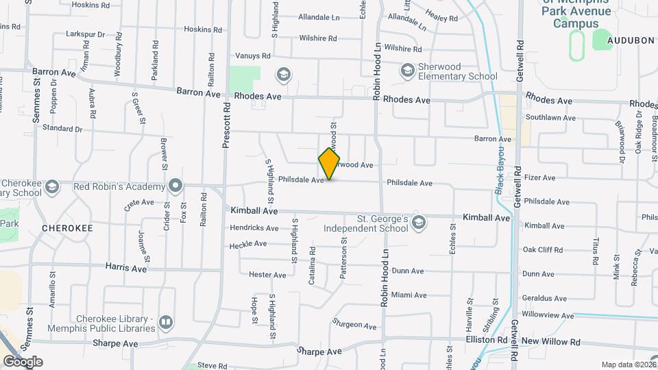 3597 Philsdale Ave Map and Location Details