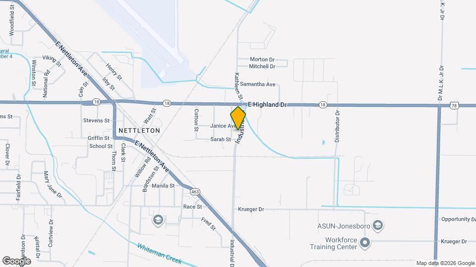 2105 Industrial Dr Map and Location Details