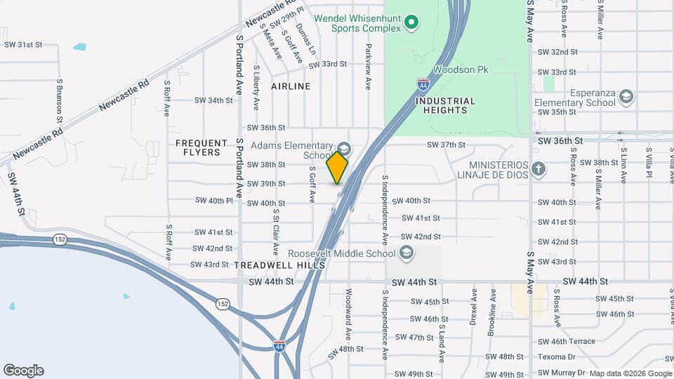 3412 SW 39th St Map and Location Details