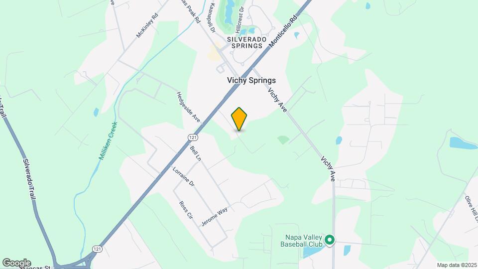 1291 Monticello Rd Map and Location Details