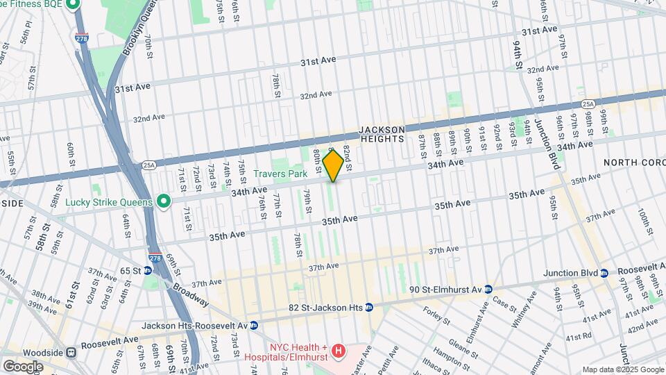 34-14 81st St Map and Location Details