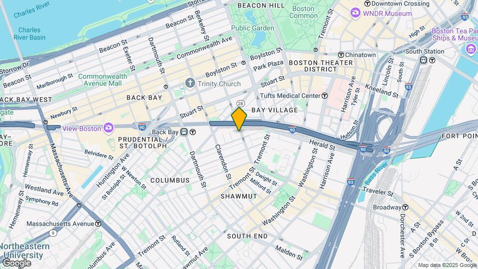 84 Berkeley St, Unit 3 Map and Location Details