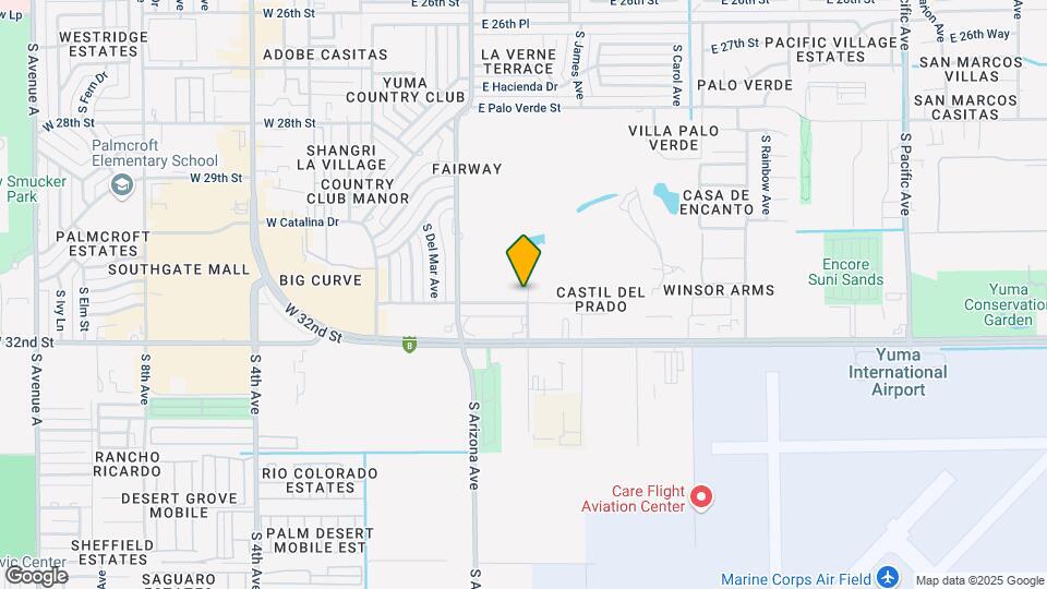 Desert Winds Apartments Map and Location Details