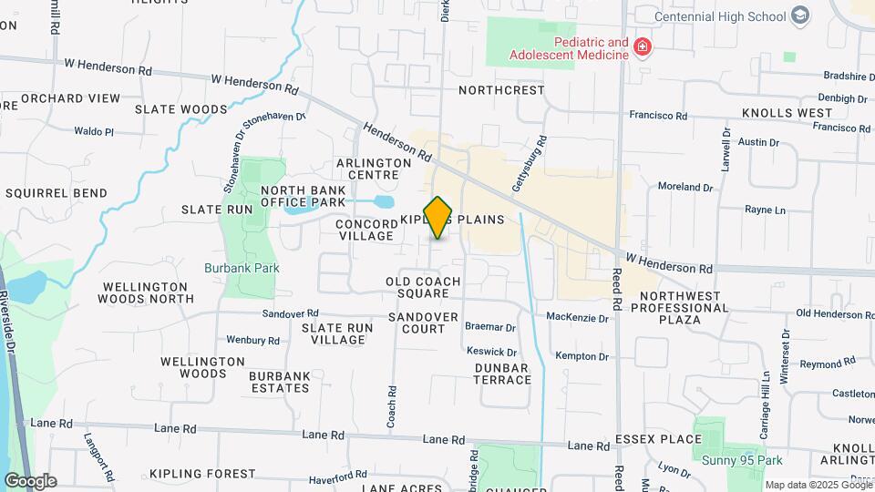 4804 Dierker Rd Map and Location Details