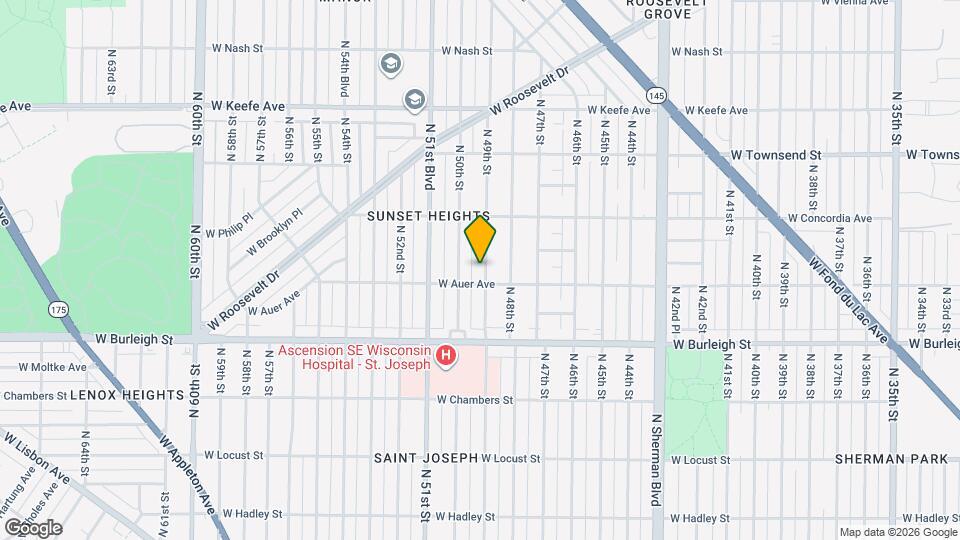 3219 N 49th St Mapa y Detalles de la Ubicación