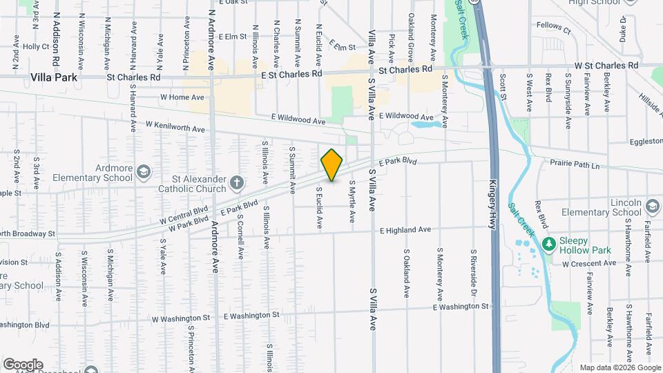 249 E Park Blvd, Unit First Floor Mapa y Detalles de la Ubicación