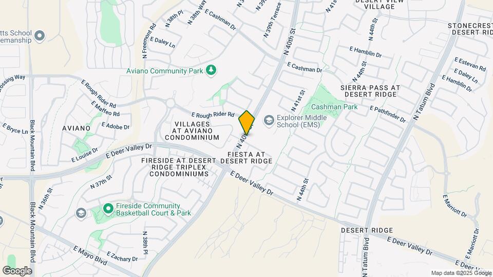 4004 E Melinda Ln Mapa y Detalles de la Ubicación