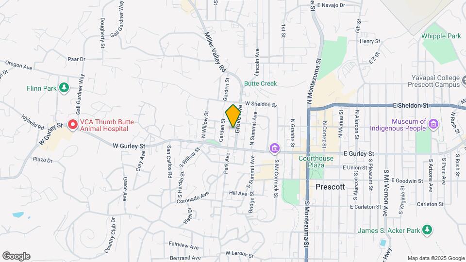 136 Grove Ave Map and Location Details