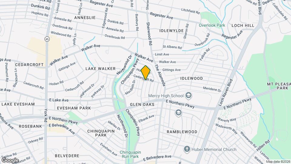 6149 Dunroming Rd Map and Location Details