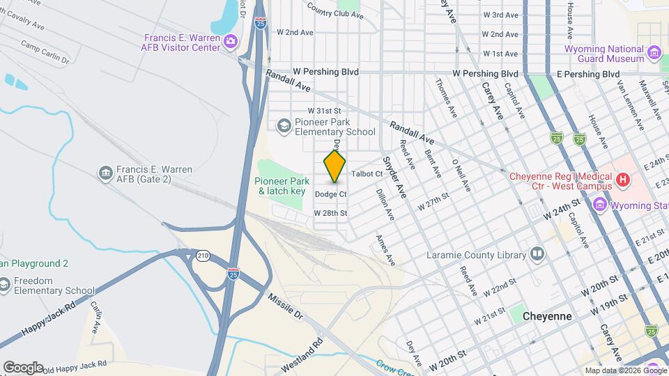 1200 Dodge Ct Map and Location Details