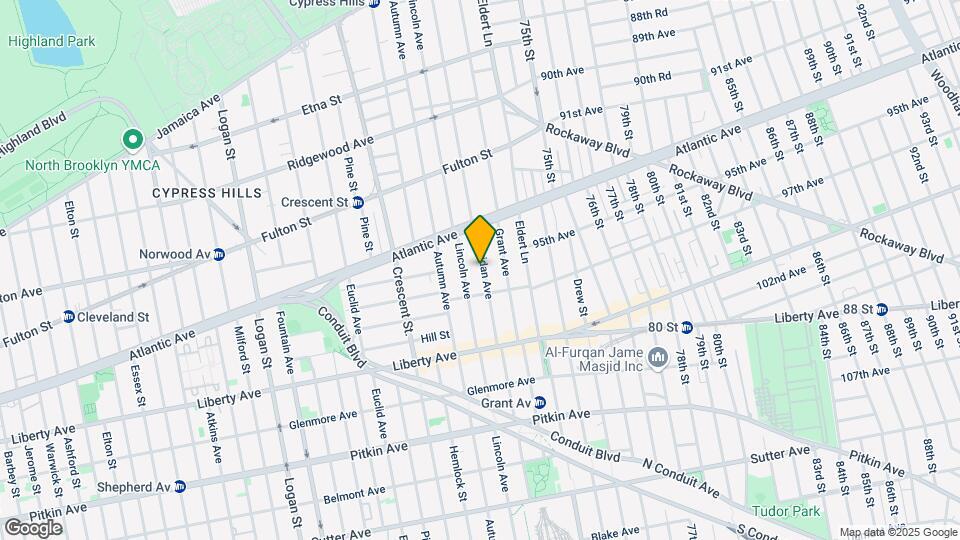 58 Sheridan Ave Map and Location Details