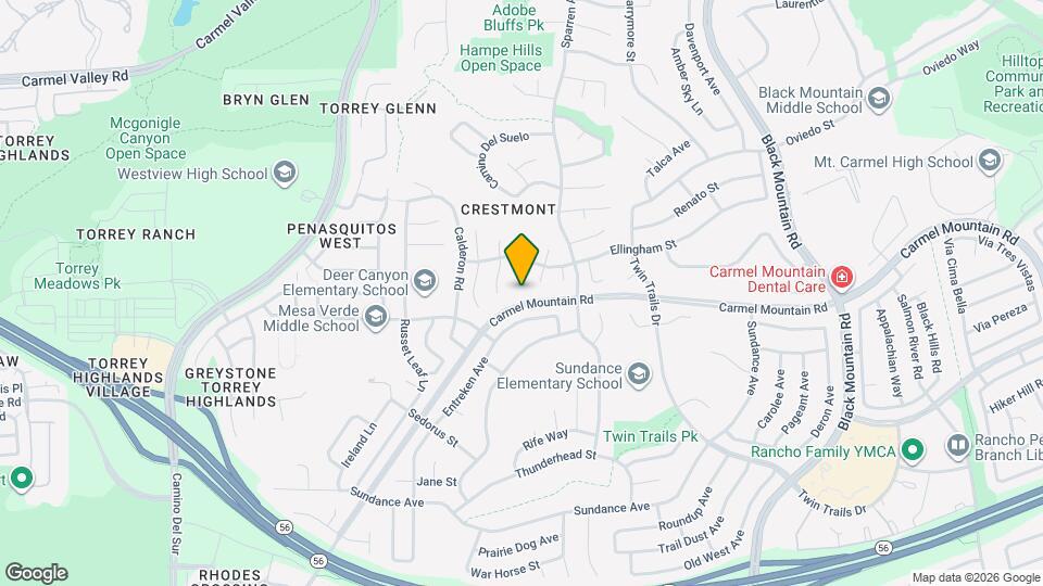 13453 Benbow Ct Map and Location Details