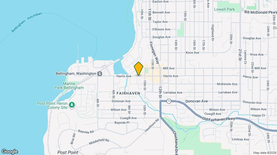 910 Harris Ave Map and Location Details