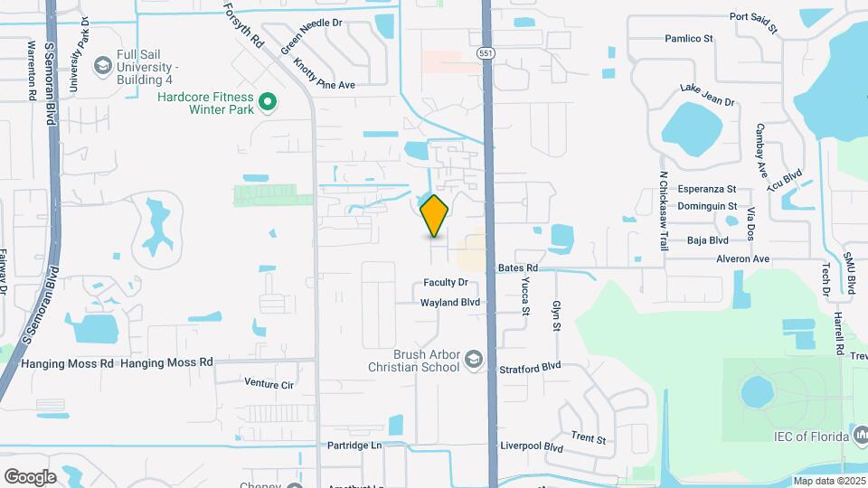 7296 Daniel Webster Dr Map and Location Details