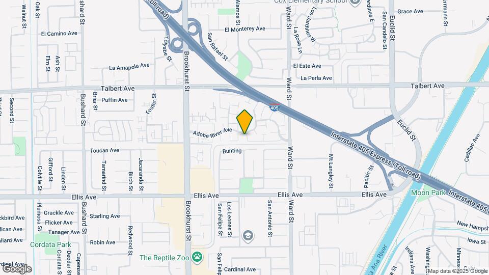 18243 Crater Lake Ct Map and Location Details