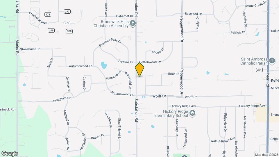 975 Substation Rd Map and Location Details